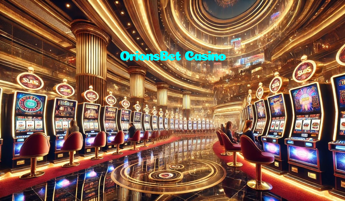 OrionsBet Casino casino presented on mobile device in Pakistan with slots and live games